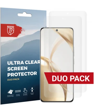 Rosso Honor 200 Screen Protector Ultra Clear Duo Pack Screen Protectors