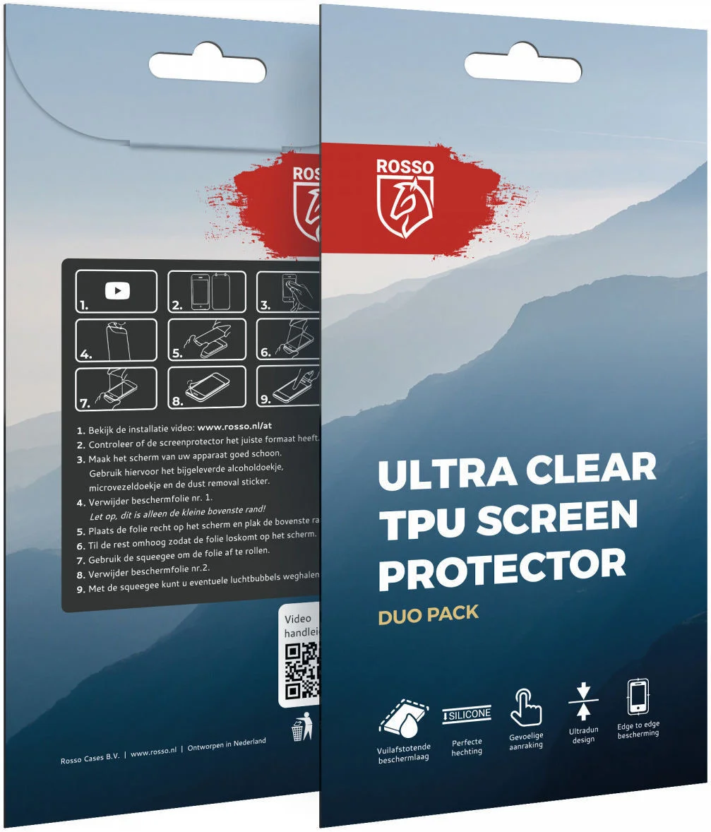 Rosso Honor 200 Pro Screen Protector Ultra Clear Duo Pack afbeelding 9