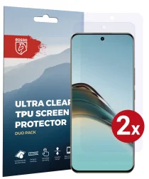 Rosso Realme 13 Pro Screen Protector Case Friendly Folie Duo Pack