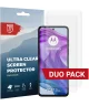 Rosso Motorola Razr 50 Ultra Screen Protector Ultra Clear Duo Pack