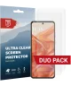 Rosso Motorola Razr 50 Screen Protector Ultra Clear Duo Pack