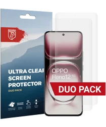 Rosso Oppo Reno 12 Screen Protector Ultra Clear Duo Pack