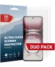 Rosso Oppo Reno 12 Screen Protector Ultra Clear Duo Pack