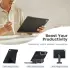 PITAKA MagEZ Apple iPad Pro 11 (2024/2022/2021) Hoes Back Cover Zwart afbeelding 6
