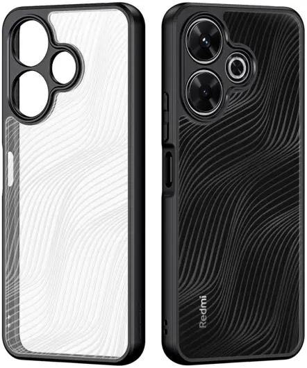 Dux Ducis Aimo Xiaomi Redmi 13 4G / Poco M6 Hoesje Back Cover Zwart afbeelding 3