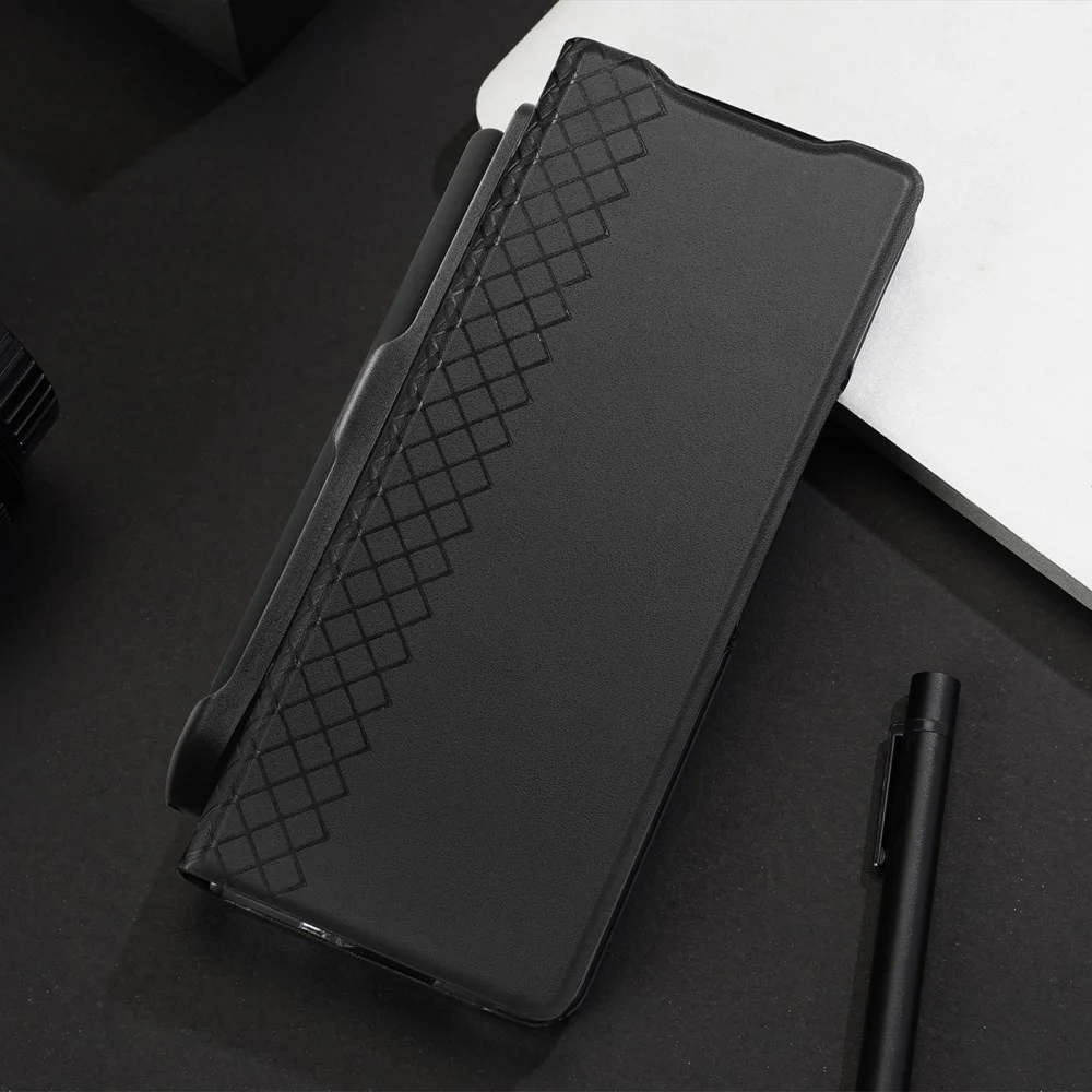 Dux Ducis Bril Samsung Galaxy Z Fold 6 Hoesje + Soft Tip Stylus Pen Zwart afbeelding 11