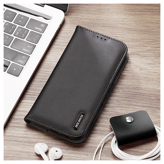 Dux Ducis Hivo Apple iPhone 16 Hoesje RFID Book Case Zwart afbeelding 11