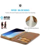 Dux Ducis Hivo Apple iPhone 16 Hoesje RFID Book Case Bruin