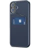 Dux Ducis Rafi II Apple iPhone 16 Hoesje MagSafe Back Cover Blauw