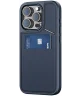 Dux Ducis Rafi II Apple iPhone 16 Pro Hoesje MagSafe Back Cover Blauw