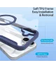 Dux Ducis iPhone 16 Hoesje MagSafe RFID Book Case 360° Stand Blauw