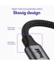 Buddi Flex USB-C Female naar USB-C Male Verlengkabel 60W 4,5M Zwart