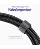 Buddi Flex USB-C naar USB-C Magnetische Kabel 60W Fast Charge 1M Zwart