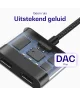 Buddi Ease USB-C naar USB-C en USB-C Adapter Splitter Grijs