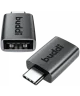 Buddi Ease USB-A naar USB-C Adapter Koppelstuk USB 3.0 Grijs