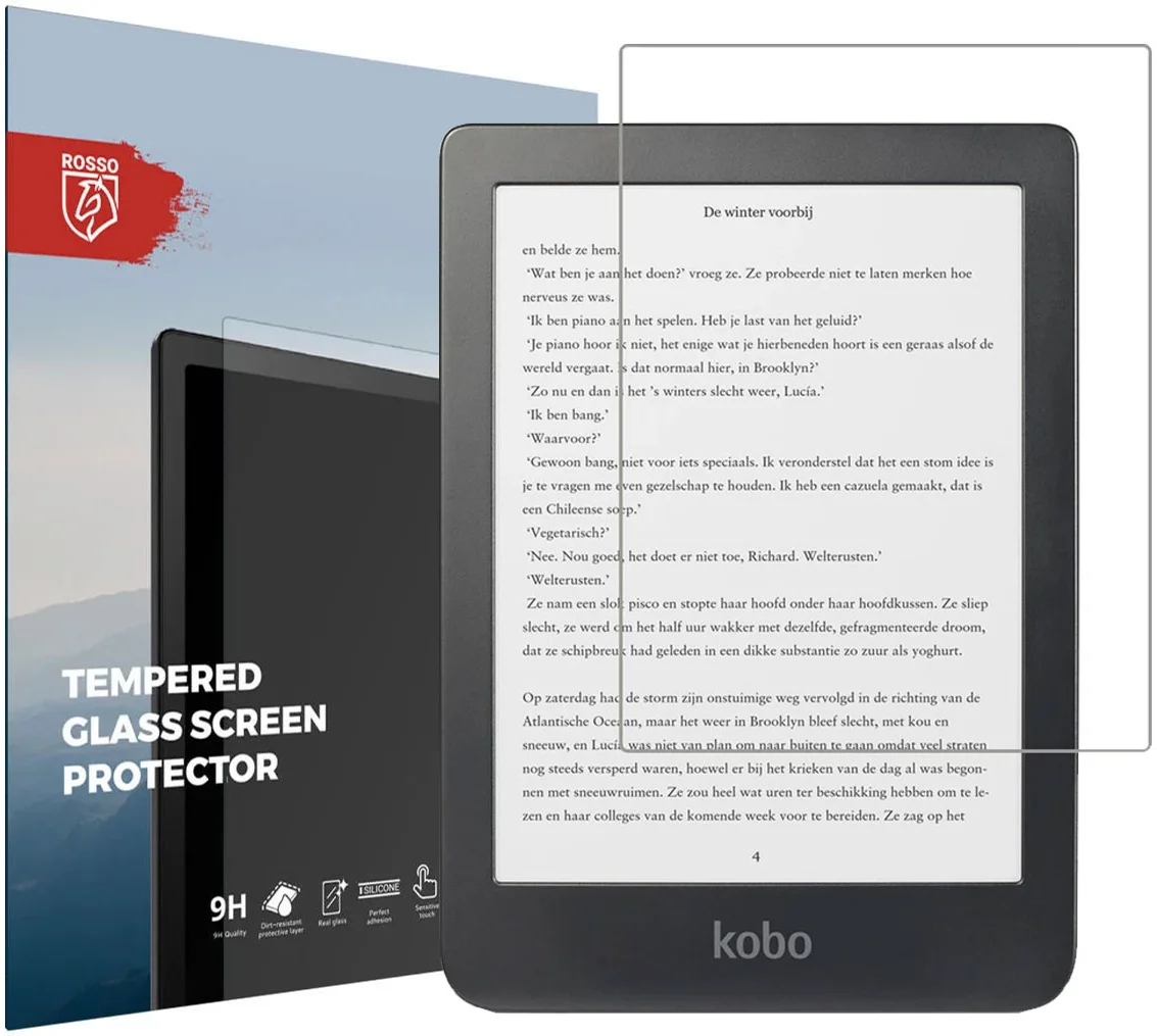Rosso Kobo Clara HD 9H Tempered Glass Screen Protector afbeelding 1