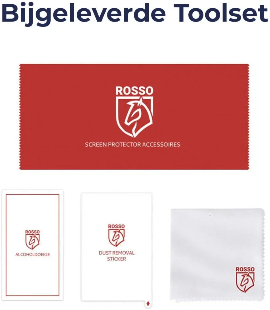 Rosso Kobo Clara 2E 9H Tempered Glass Screen Protector afbeelding 6