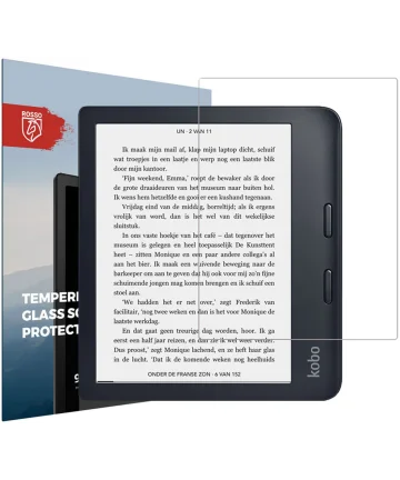 Rosso Kobo Libra 2 9H Tempered Glass Screen Protector Screen Protectors