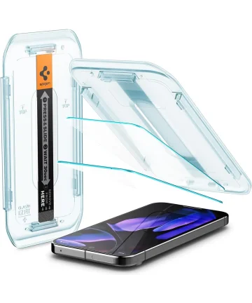 Spigen EZ Fit GLAS.tR Google Pixel 9 Pro XL Screen Protector 2-Pack Screen Protectors