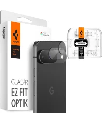 Spigen EZ Fit Optik Pro Google Pixel 9 Camera Lens Protector Transparant 2-Pack