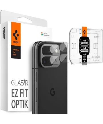 Spigen Optik Pro Google Pixel 9 Pro Fold Camera Lens Protector Clear (2-Pack) Screen Protectors