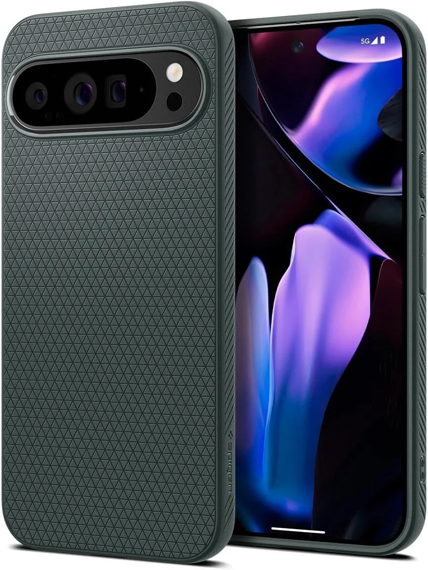 Spigen Liquid Air Google Pixel 9 Pro XL Hoesje Back Cover Groen afbeelding 1