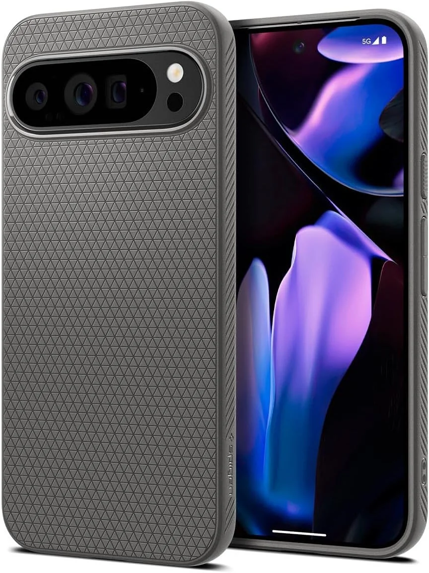 Spigen Liquid Air Google Pixel 9 Pro XL Hoesje Back Cover Grijs afbeelding 1