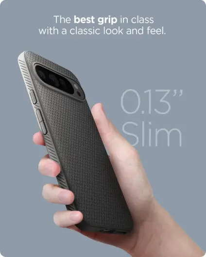 Spigen Liquid Air Google Pixel 9 Pro XL Hoesje Back Cover Grijs afbeelding 6