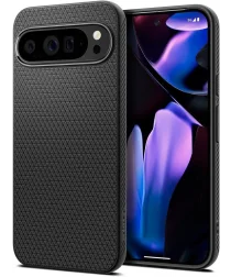 Spigen Liquid Air Google Pixel 9 Pro XL Hoesje Back Cover Zwart