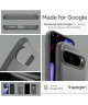 Spigen Rugged Armor Google Pixel 9 Pro XL Hoesje Back Cover Grijs