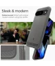 Spigen Rugged Armor Google Pixel 9 / 9 Pro Hoesje Back Cover Grijs