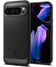 Spigen Rugged Armor Google Pixel 9 Pro XL Hoesje Back Cover Zwart