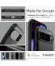 Spigen Rugged Armor Google Pixel 9 Pro XL Hoesje Back Cover Zwart