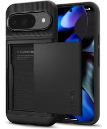 Spigen Slim Armor CS Google Pixel 9 / 9 Pro Hoesje Back Cover Zwart