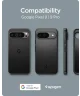 Spigen Thin Fit Google Pixel 9 / 9 Pro Hoesje Back Cover Zwart