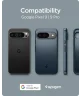 Spigen Thin Fit Google Pixel 9 / 9 Pro Hoesje Back Cover Metal Slate