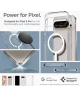 Spigen Ultra Hybrid Metal Ring MagFit Google Pixel 9 Pro Hoesje MagSafe Wit