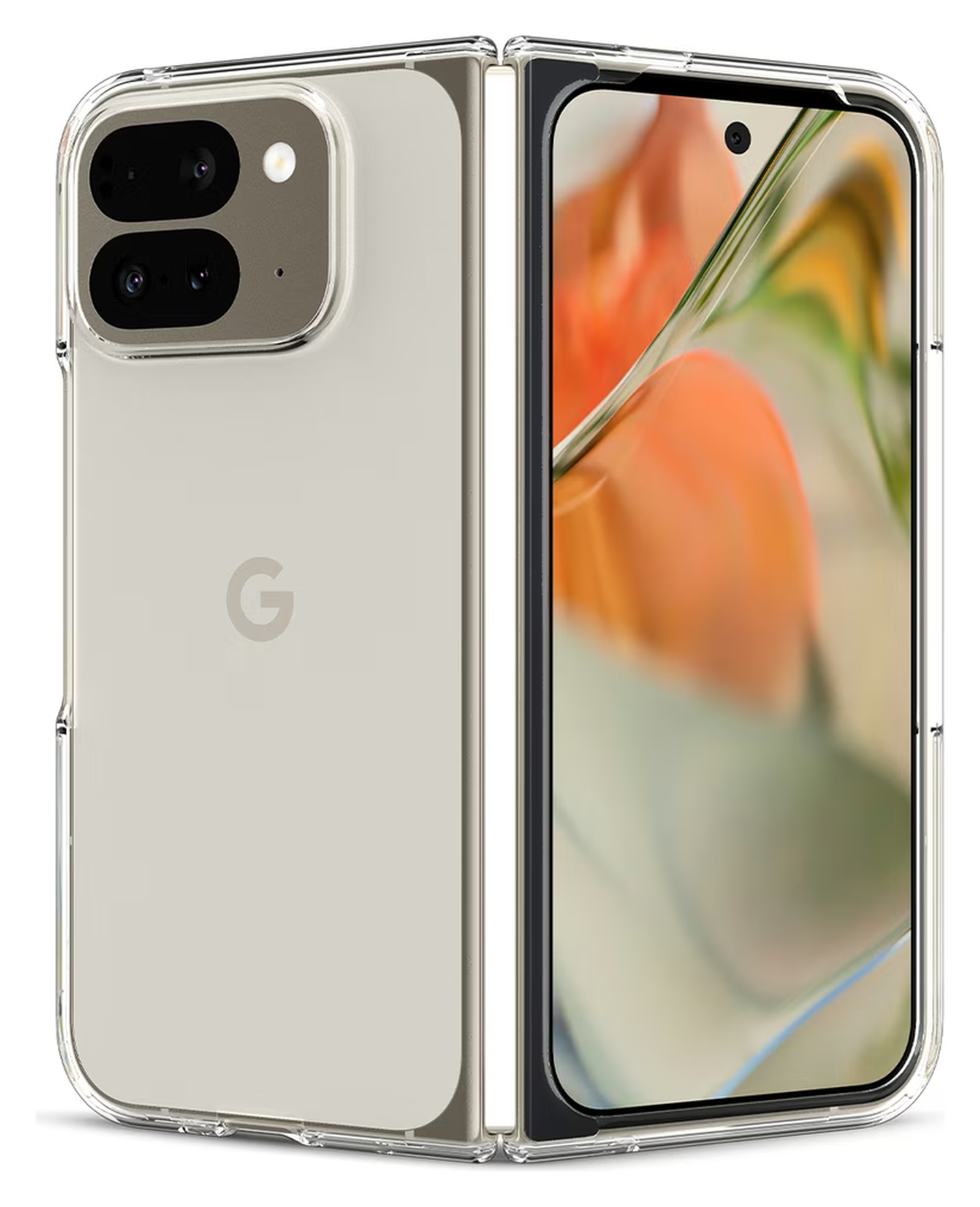 Spigen Ultra Hybrid Google Pixel 9 Pro Fold Hoesje Back Cover Transparant afbeelding 9