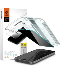 Spigen EZ Fit GLAS.tR Apple iPhone 15 Privacy Glass (1-Pack)