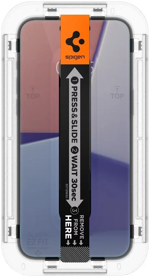 Spigen EZ Fit GLAS.tR Apple iPhone 15 Privacy Glass (1-Pack) afbeelding 8