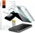 Spigen EZ Fit GLAS.tR Apple iPhone 15 Privacy Glass (1-Pack) afbeelding 1