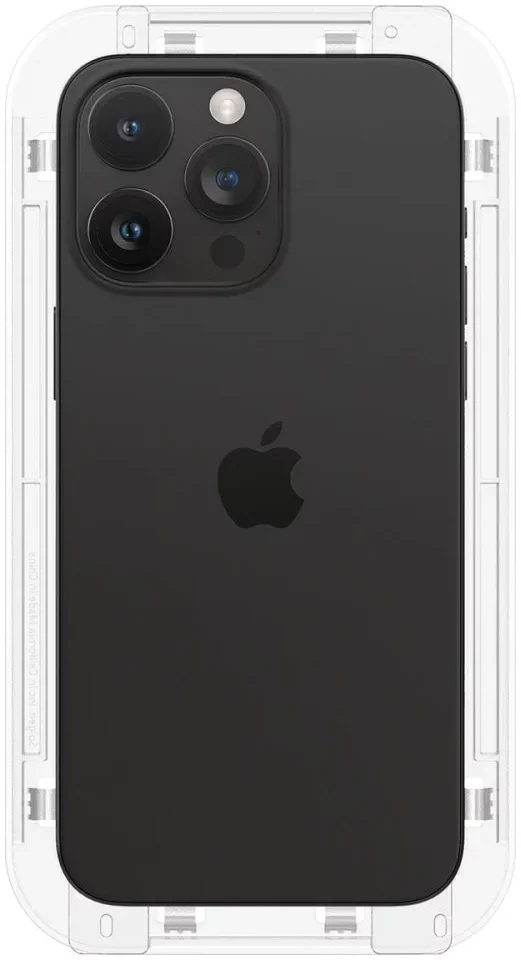 Spigen EZ Fit GLAS.tR Apple iPhone 15 Pro Screen Protector Transparant 1-Pack afbeelding 11