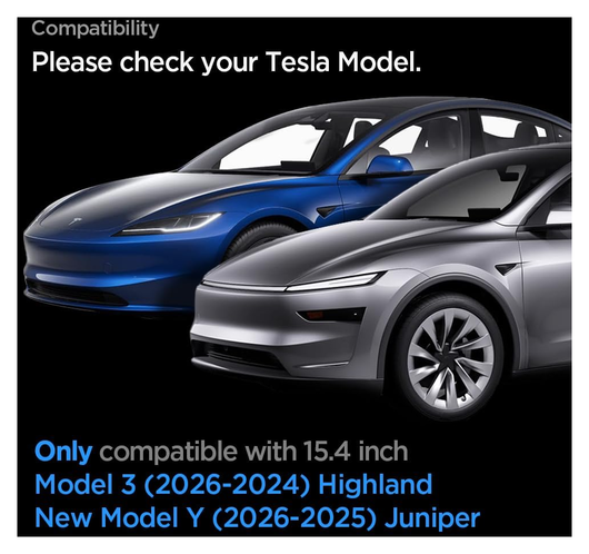 Spigen Tesla Model 3 (24/25/26)/Model Y (25/26) Screen Protector Tempered Glass afbeelding 3