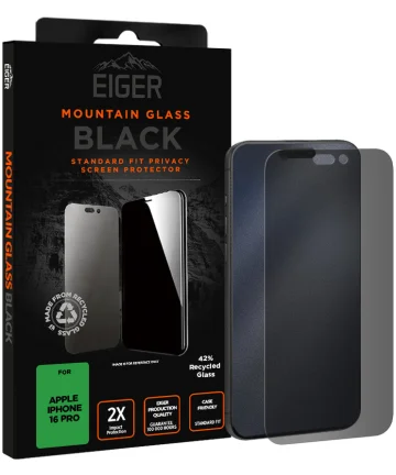 Eiger Mountain Privacy Apple iPhone 16 Pro Screen Protector Screen Protectors