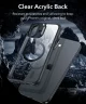 ESR Armor Tough HaloLock Apple iPhone 16 Hoesje MagSafe Transparant Zwart