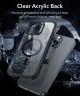 ESR Armor Tough Apple iPhone 16 Pro Hoesje MagSafe Transparant Zwart