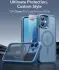 ESR Classic Pro Apple iPhone 16 Hoesje MagSafe + Tempered Glass Frosted Blauw afbeelding 2