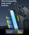 ESR Classic Pro iPhone 16 Plus Hoesje MagSafe + Tempered Glass Frosted Zwart afbeelding 6