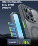 ESR Classic Pro iPhone 16 Pro Hoesje MagSafe + Tempered Glass Frosted Grijs