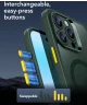 ESR Classic Pro iPhone 16 Pro Hoesje MagSafe + Tempered Glass Frosted Groen